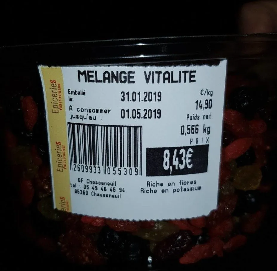 Mélange vitalité