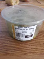 Olives vertes denoyautees au cumin
