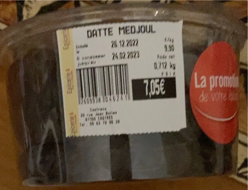 Datte medjoul