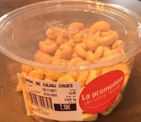 Noix de cajou crues