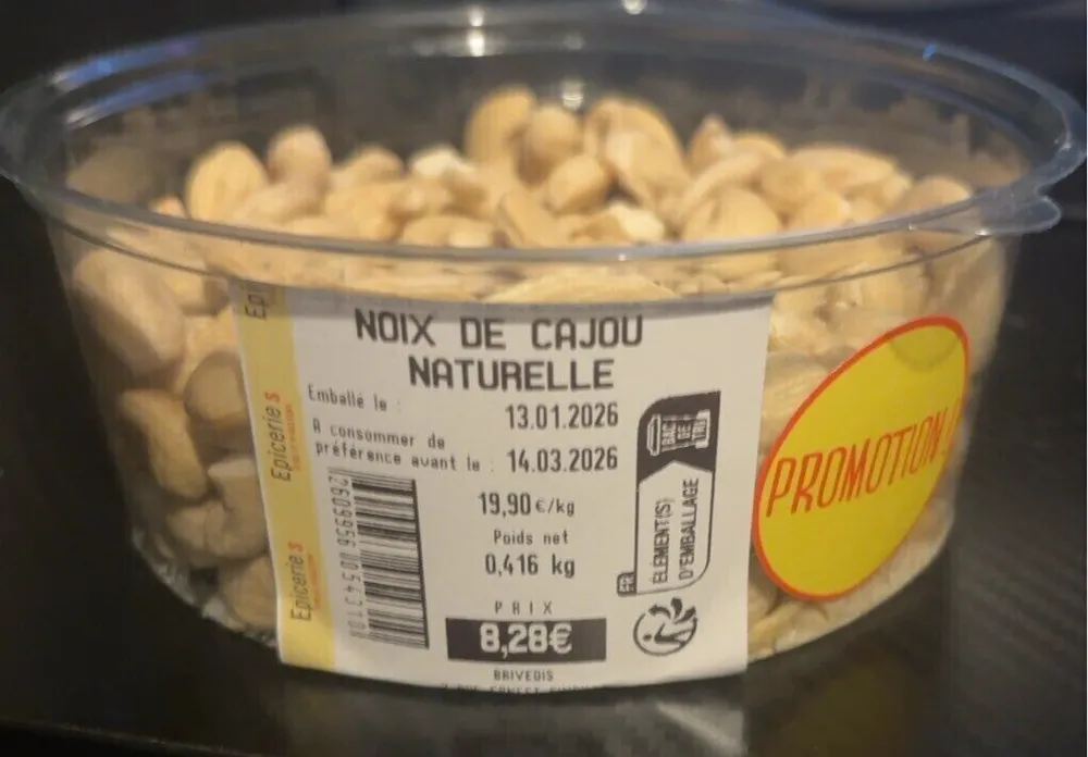 Noix de cajou naturelle