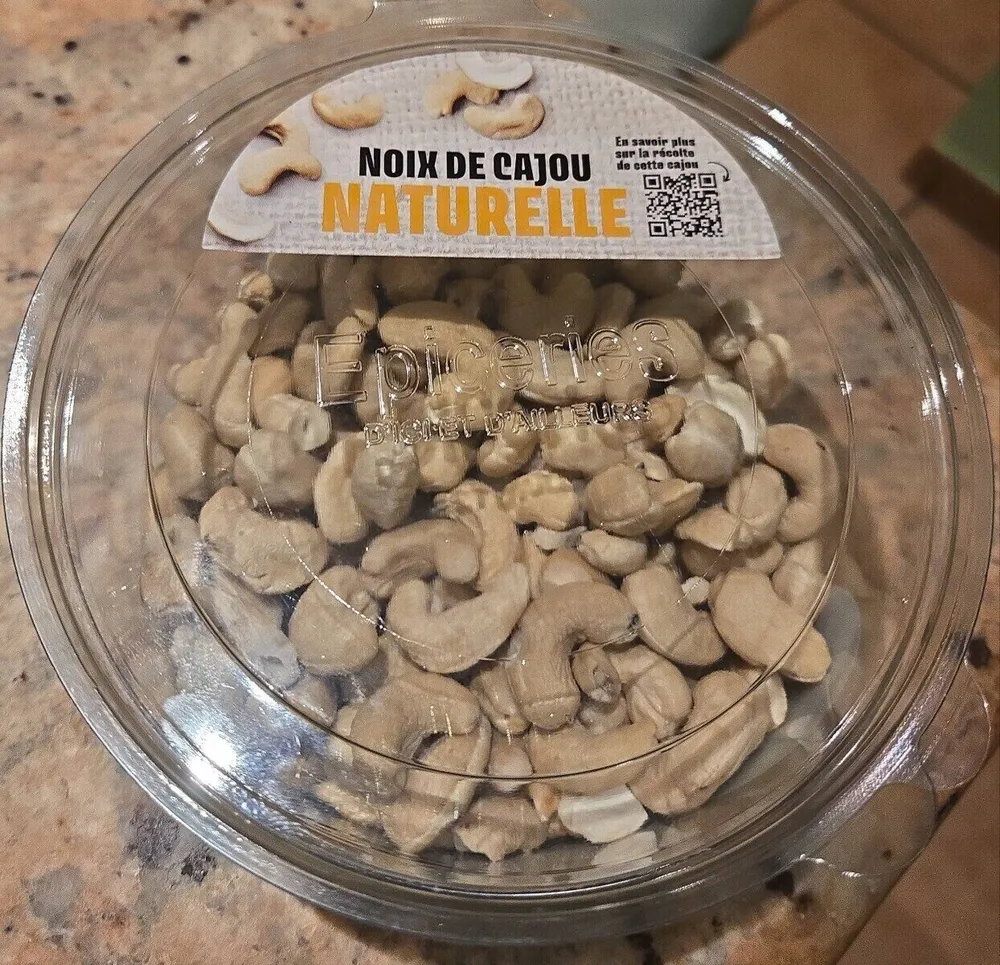 Noix de cajoux naturelle