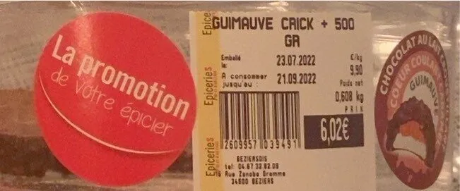 Guimauve crick