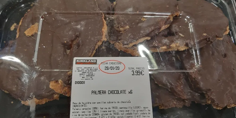 Palmera chocolate
