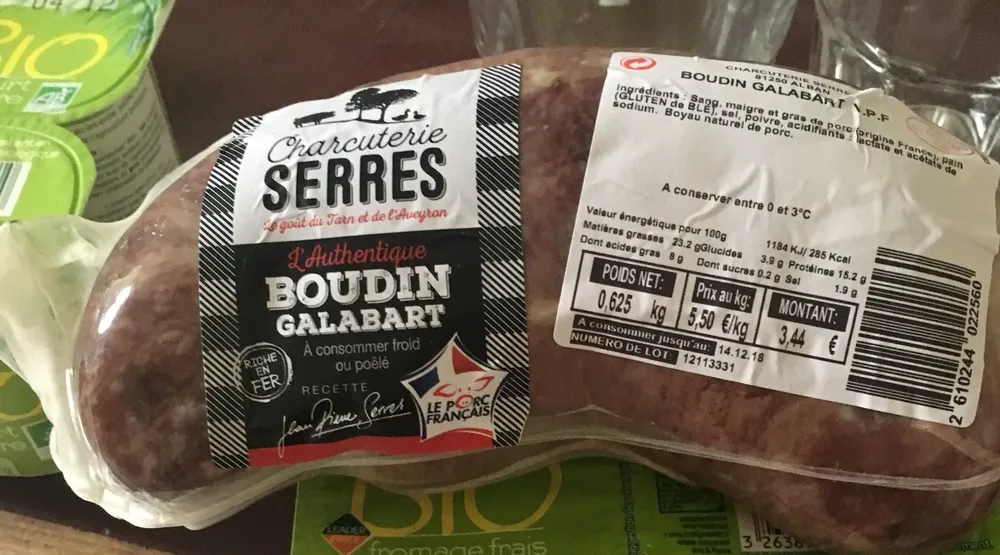 Boudin galabart
