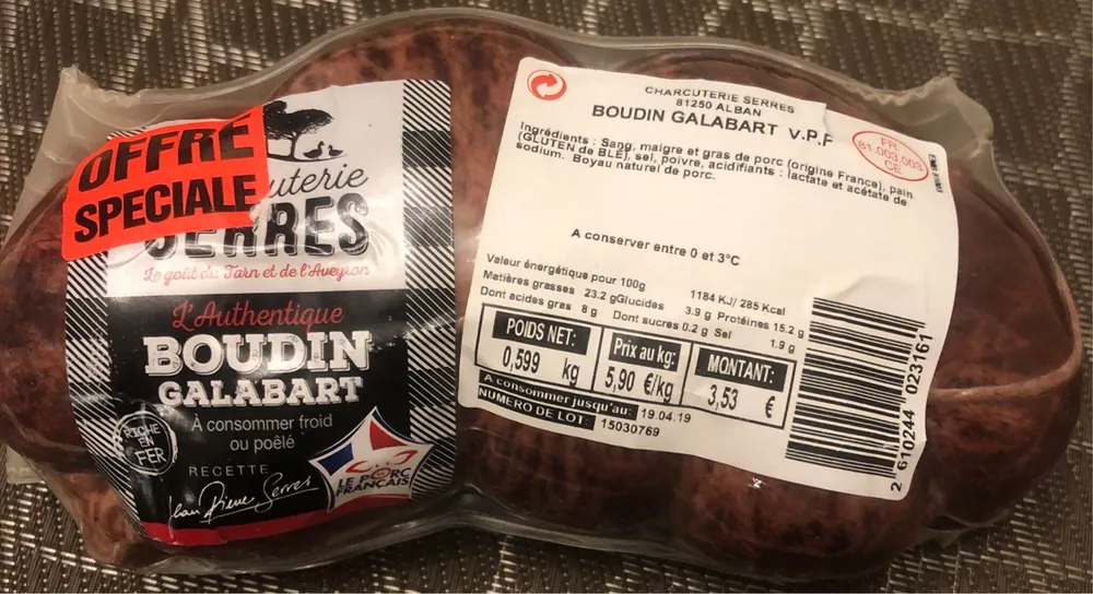 Boudin Galabart