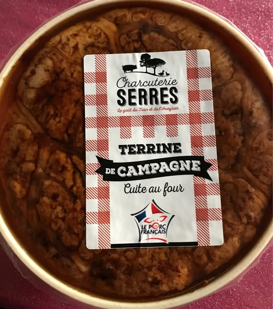 Terrine de campagne cuite au four