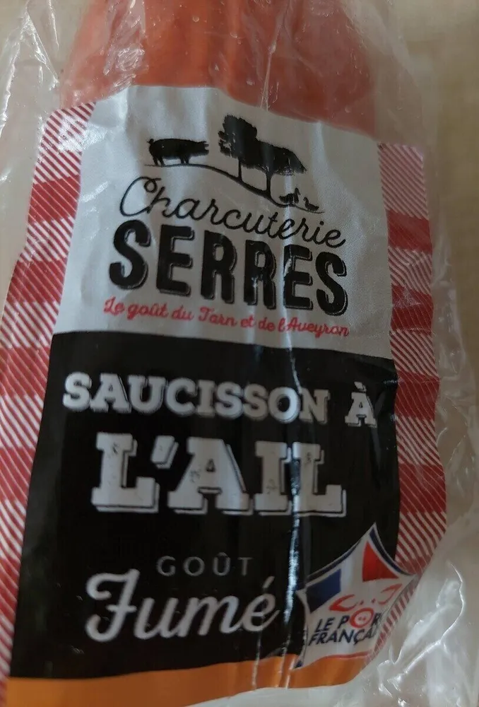 Saucisson à l'ail  goût fumé