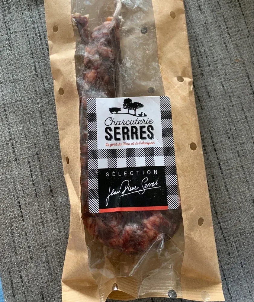 Saucisse seche de foie