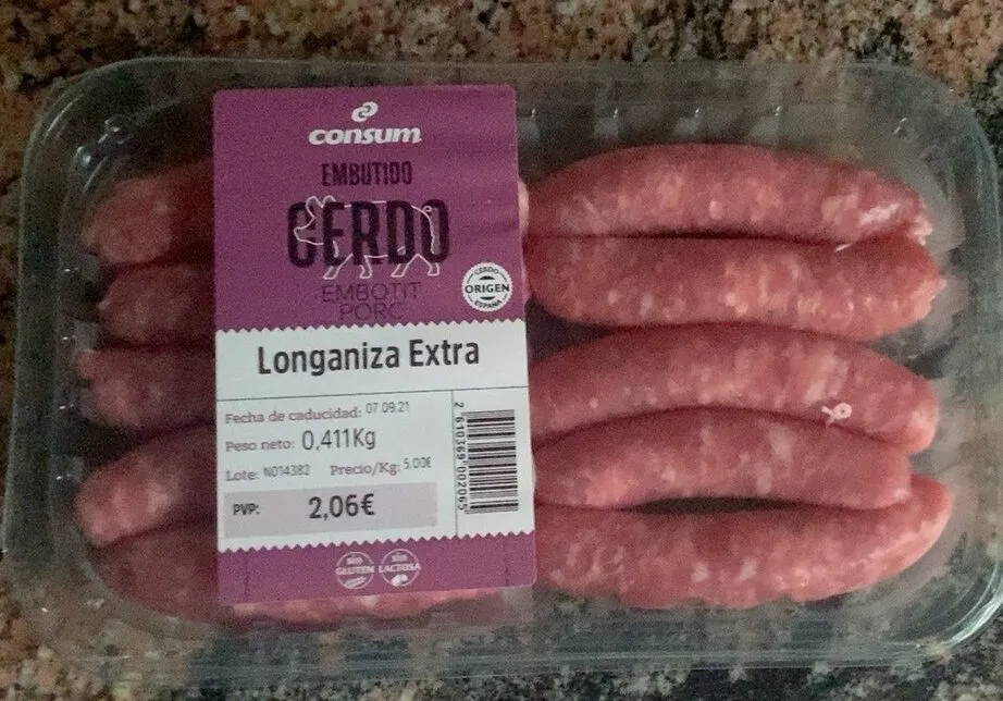 Longaniza de cerdo