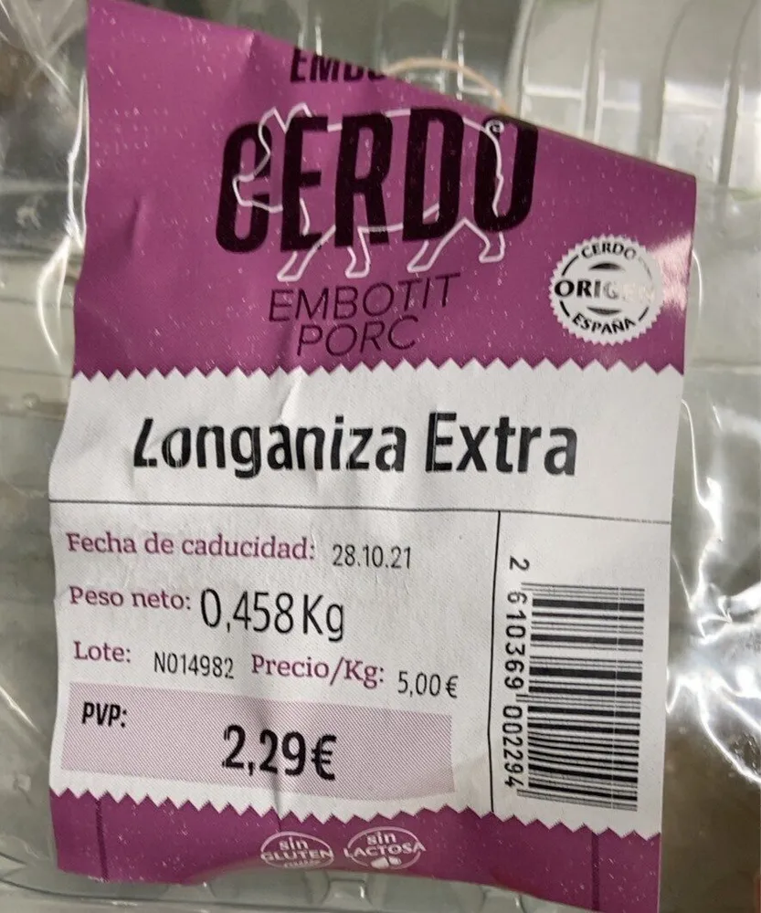 Longaniza extra