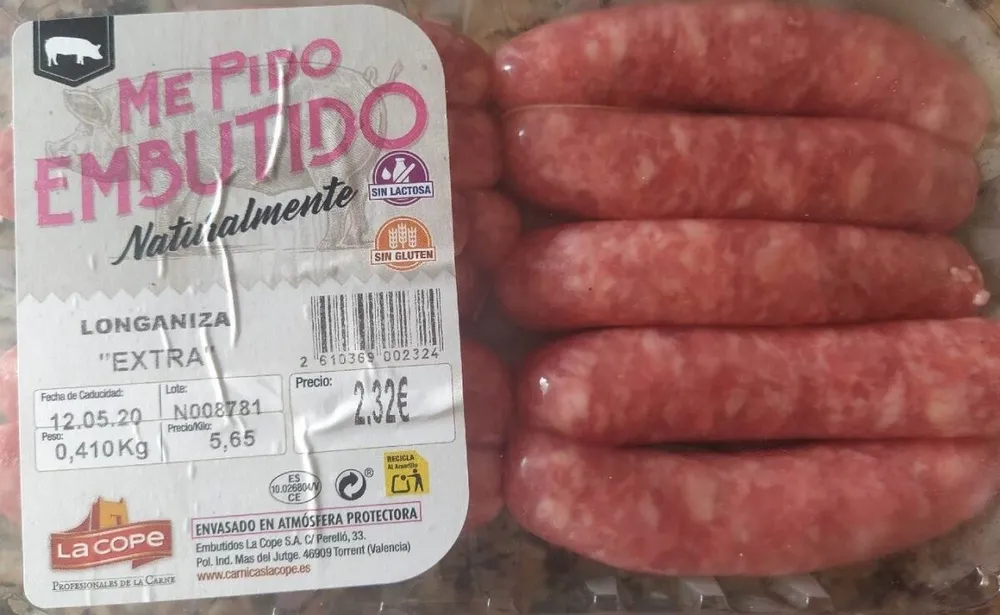 Longaniza de cerdo