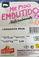 Longaniza roja la cope