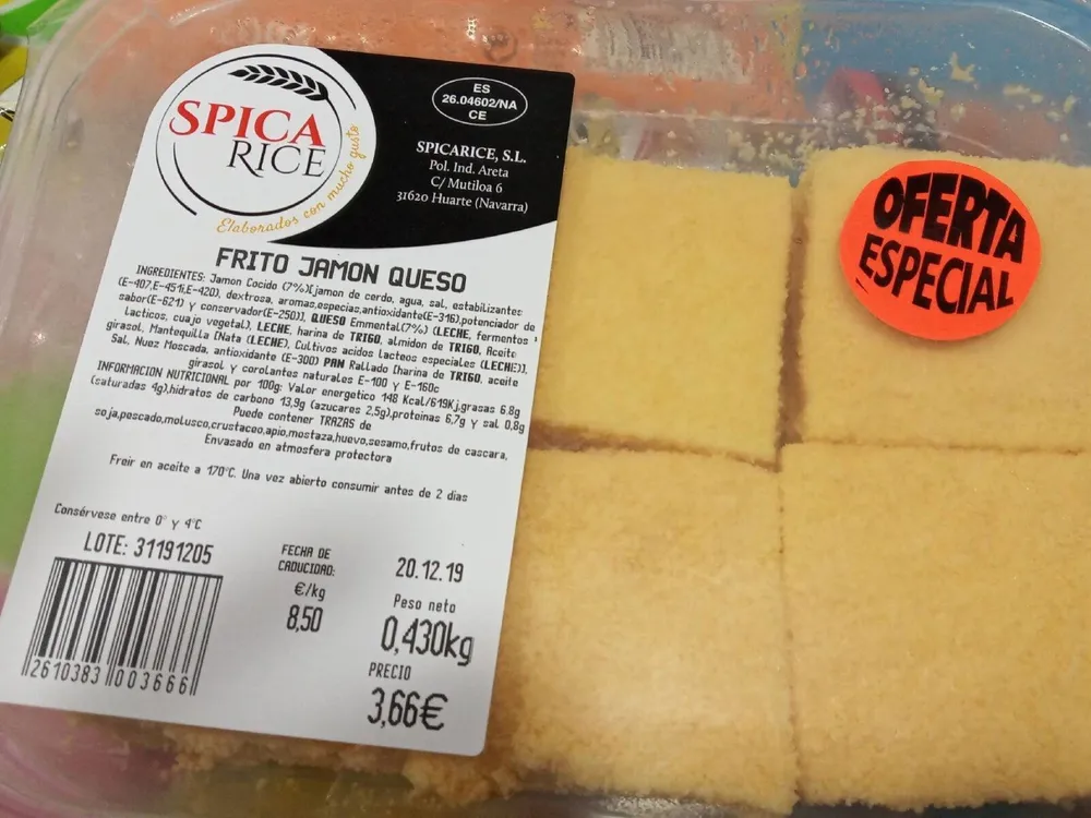 Frito jamón queso