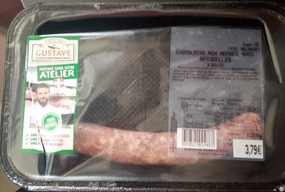 Chipolatas aux herbes