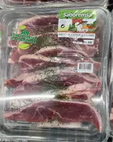 Chuleta de contramuslo de pavo al ajillo