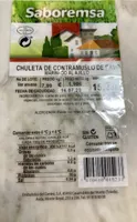Chuleta de contramuslo de pavo marinado al ajillo