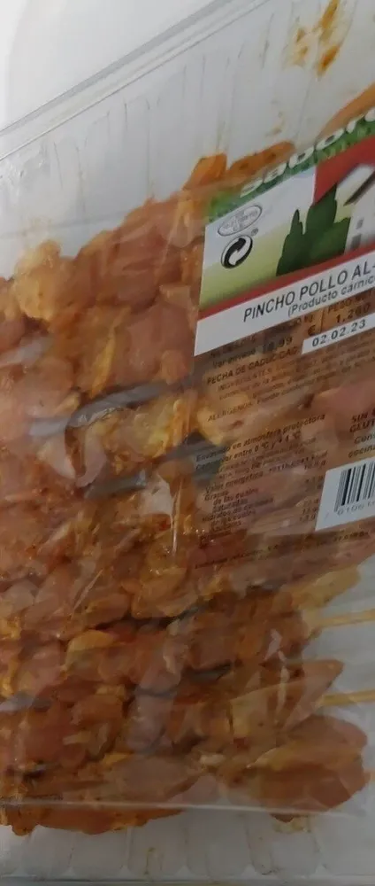 Pincho pollo al-andalus