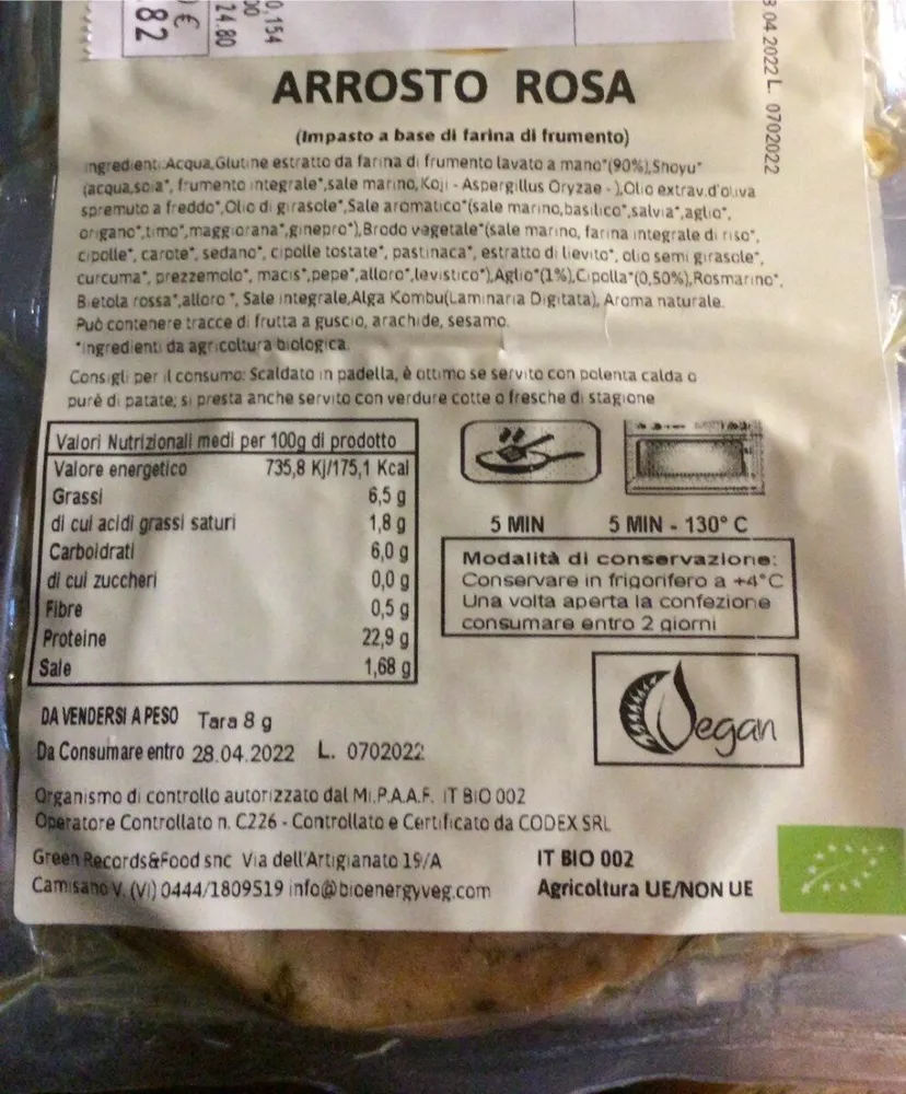 Arrosto rosa