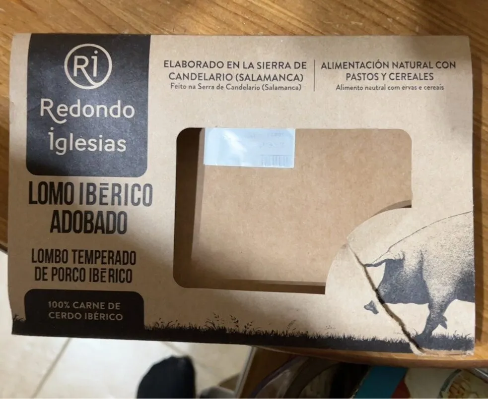 Lomo ibérico adobado