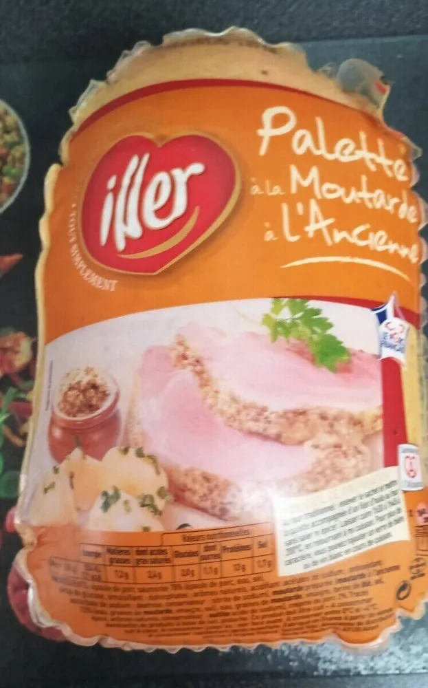 Palette à la moutarde à l'ancienne
