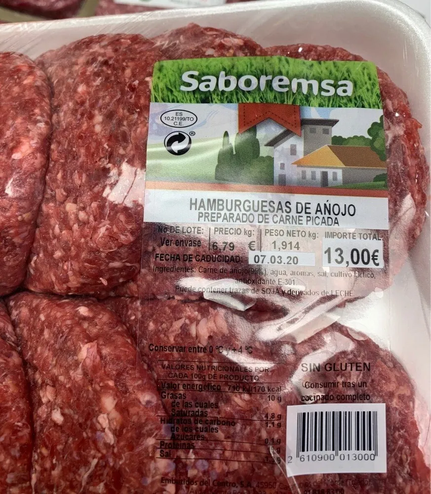 Hamburguesas de añojo