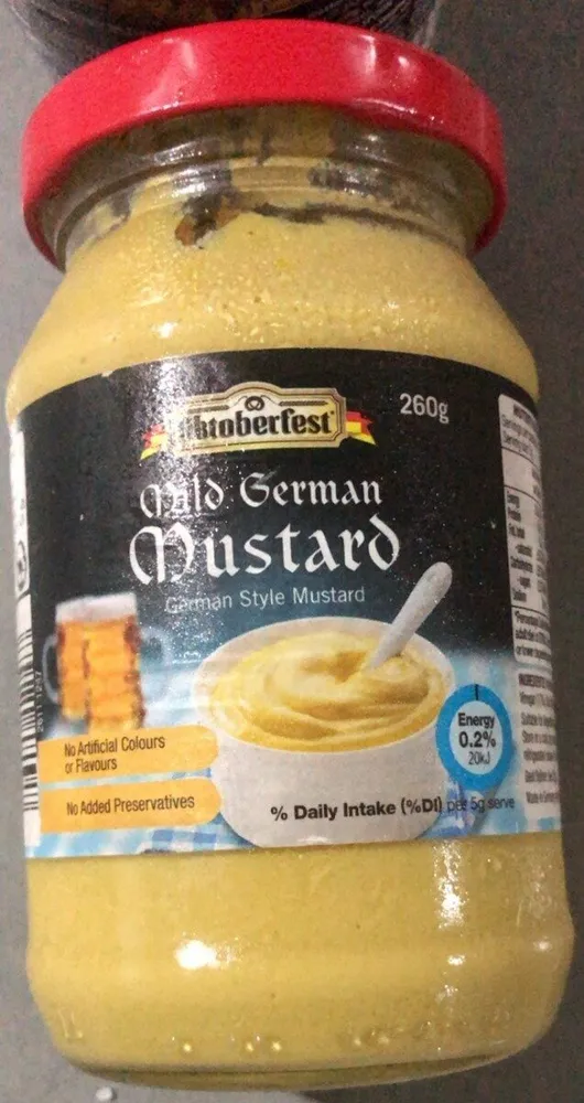Mild German mustard