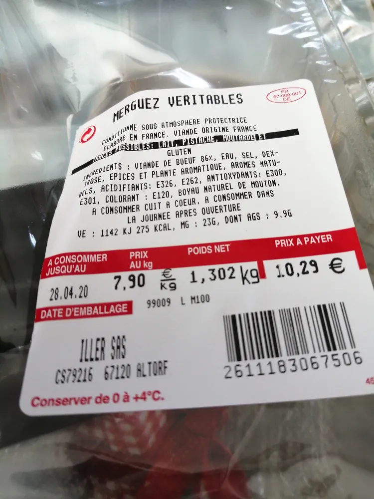 Merguez véritables
