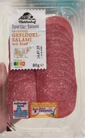 Geflügel Salami mit Rind