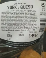 Delicias de York y queso