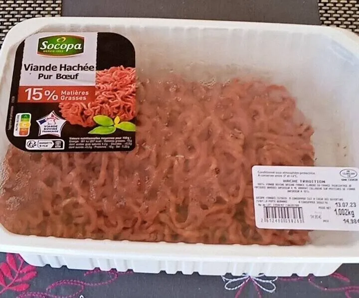 Viande Hachée Pur Bœuf