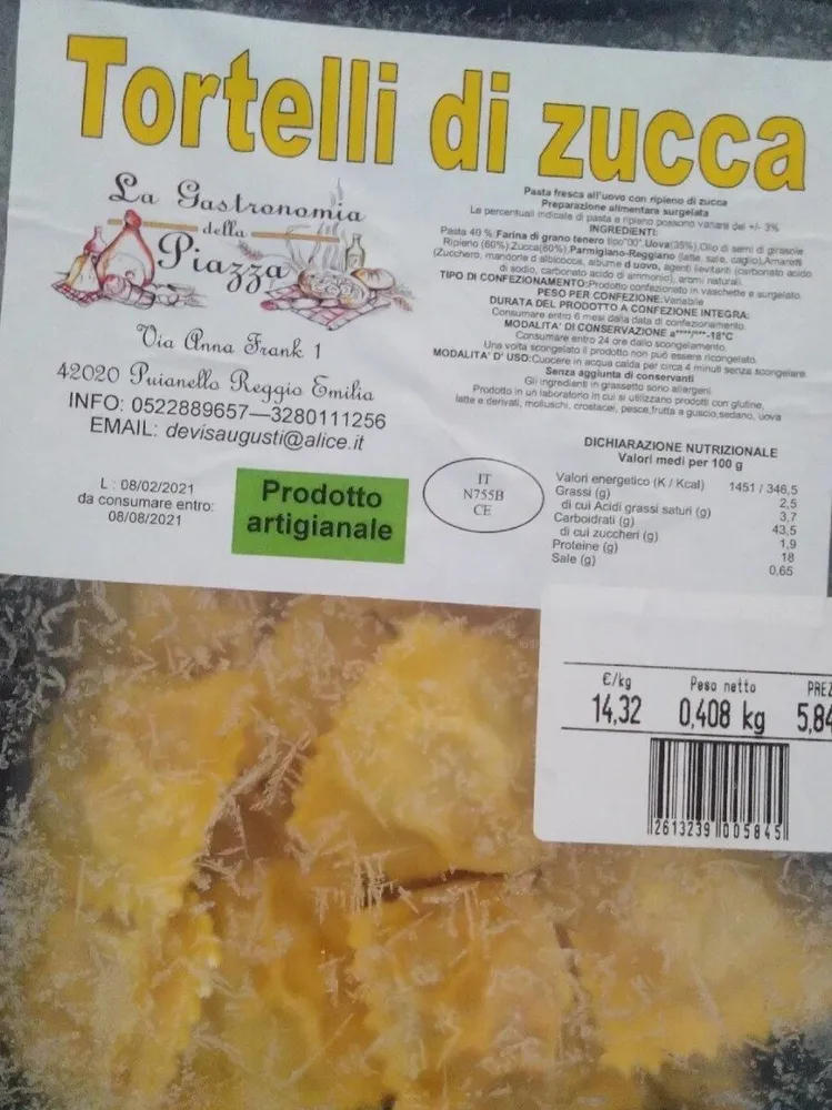 Tortelli di zucca