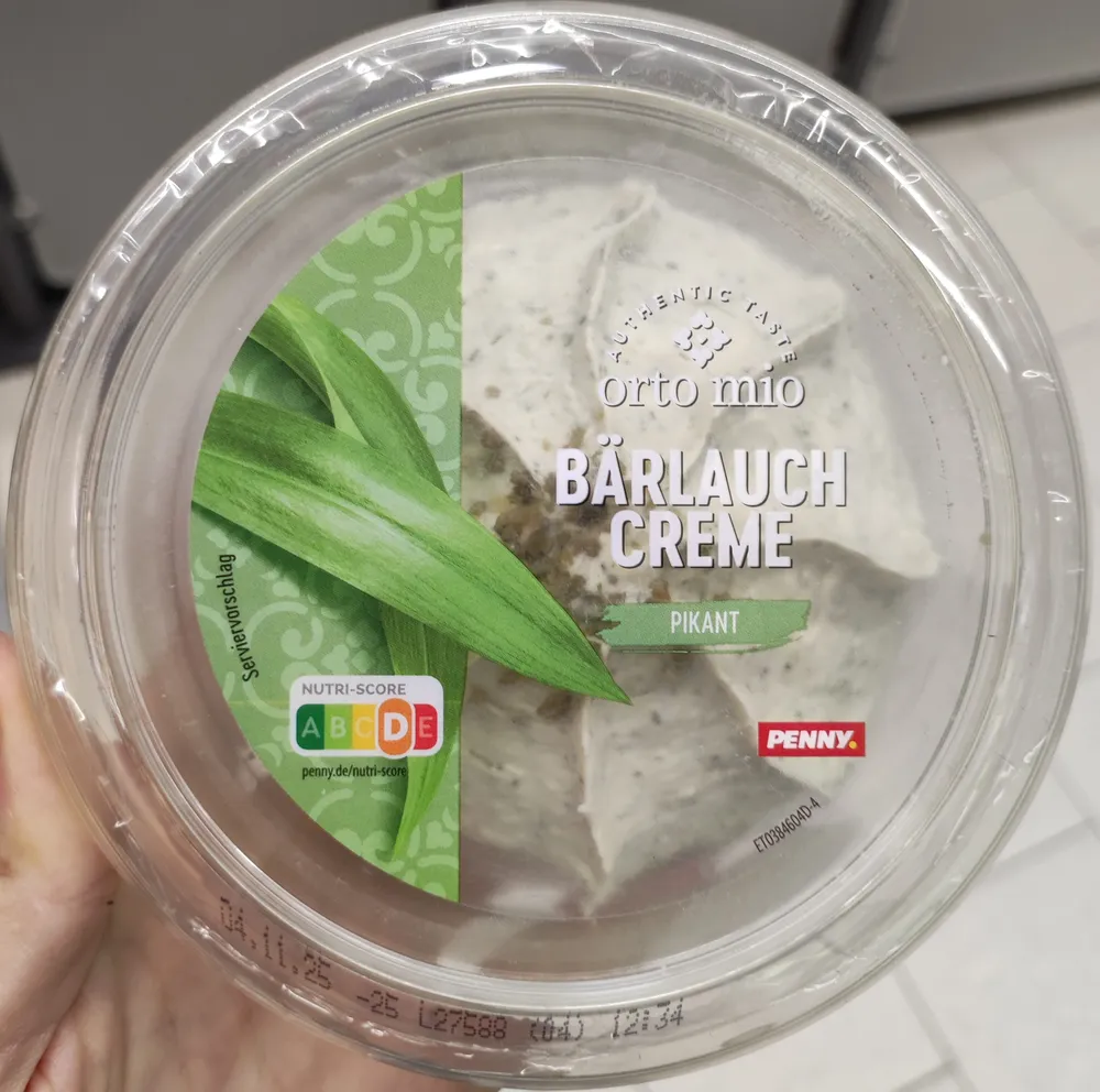 Bärlauch Creme pikant