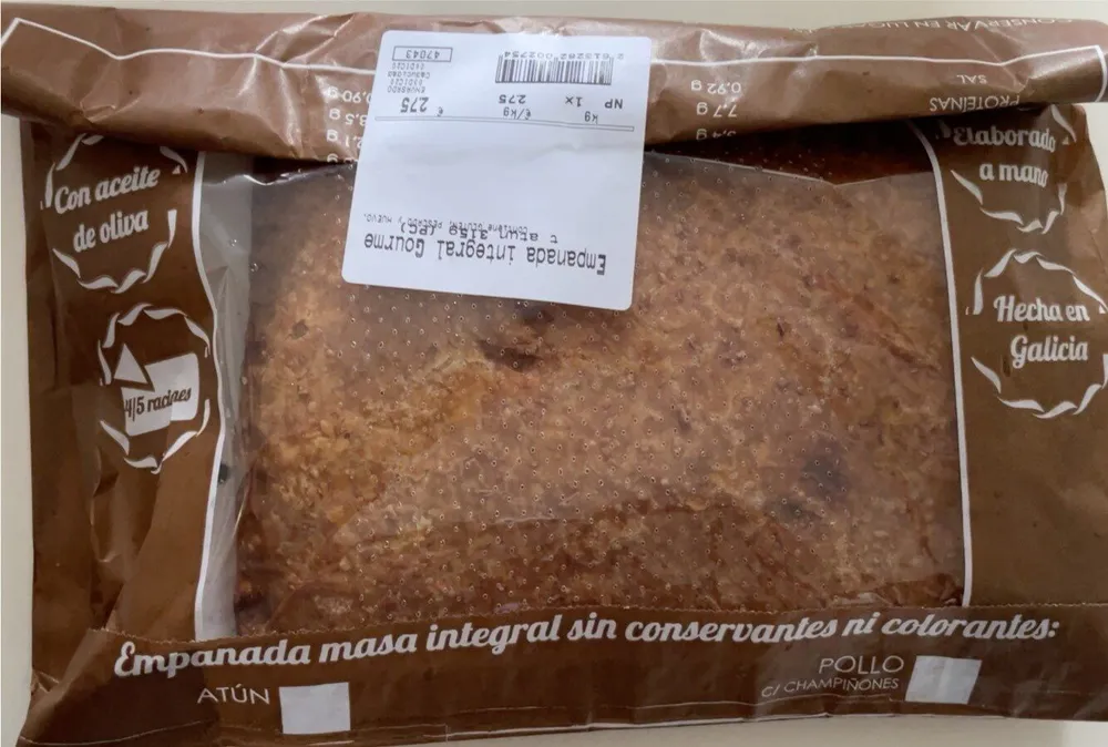 Empanada integral gourmet
