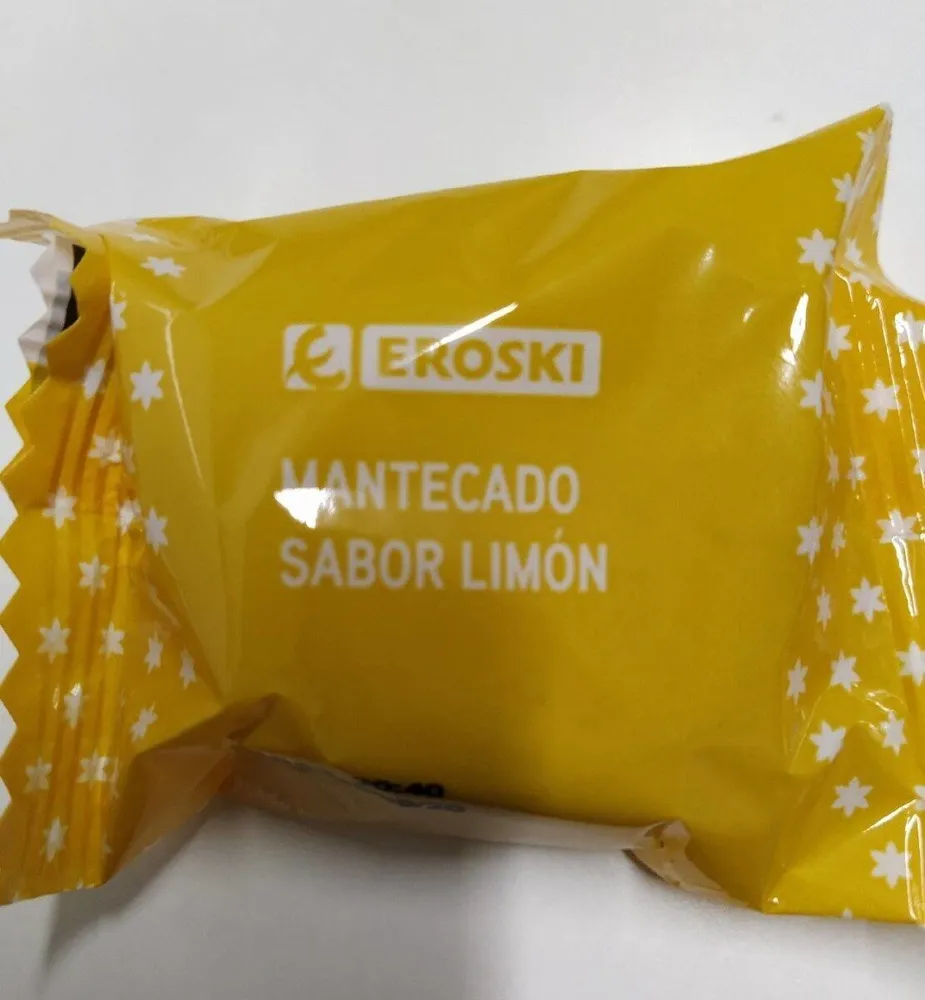 Mantecado sabor limón