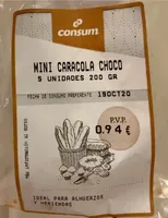 Mini caracola choco