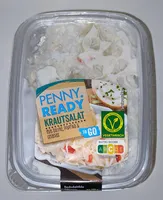 Krautsalat mit Sahne, Paprika und Ananas