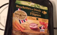 Brochette dinde Oignon