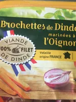 Brochettes de dinde
