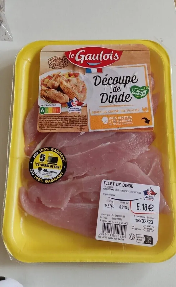 Filet de dinde
