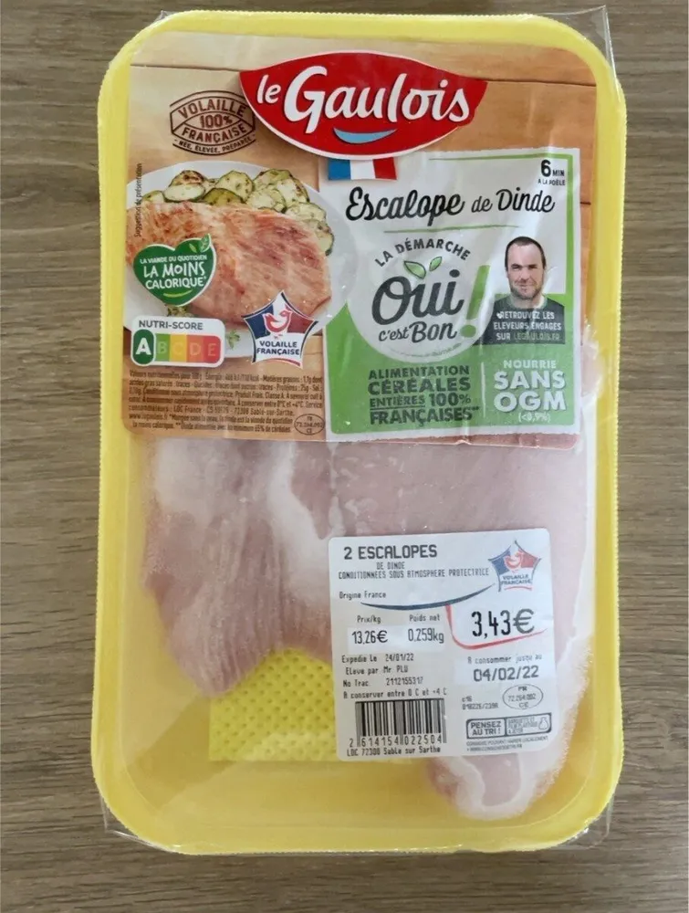 Escalope de Dinde