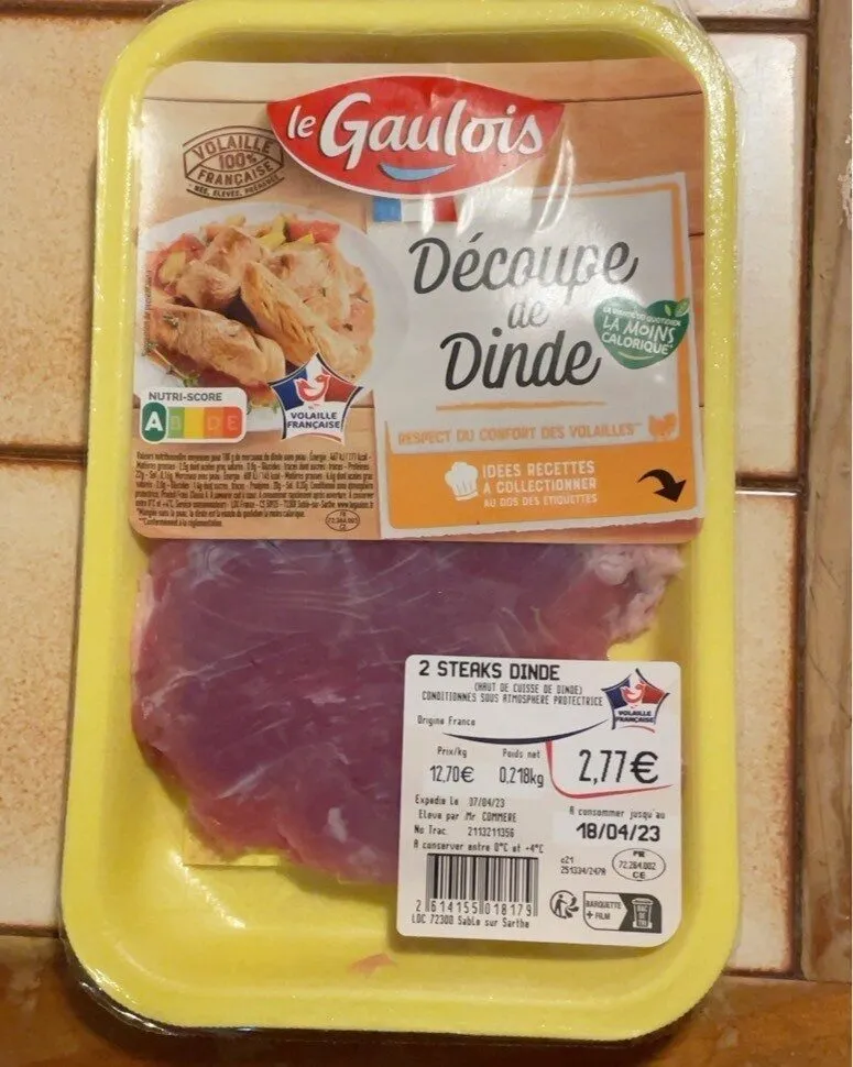 2 Steaks de dinde