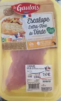 Escalipe extra fine de dinde