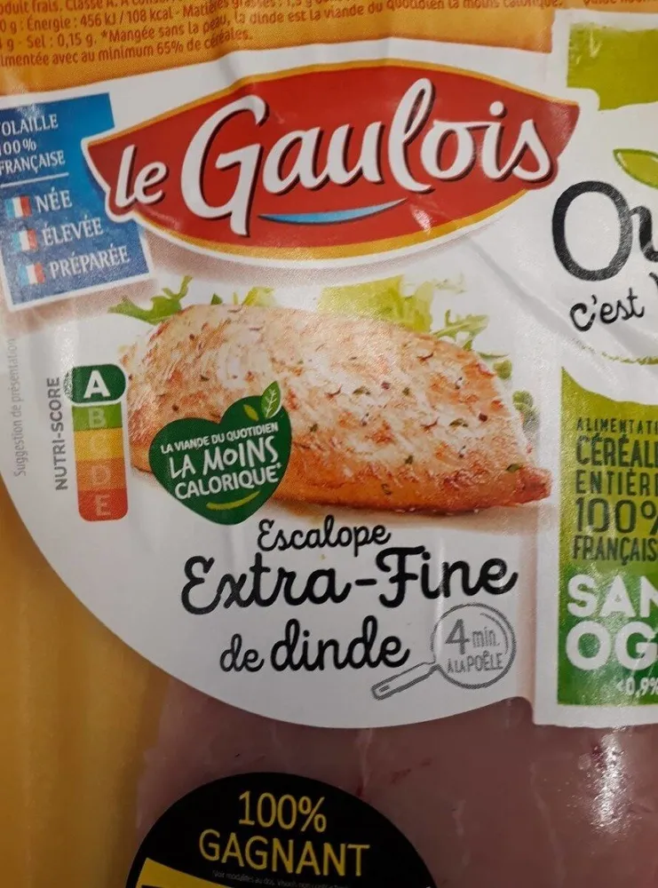 Escalope extra fine