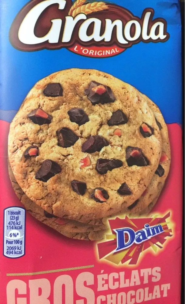 Granola aux eclats de Daim
