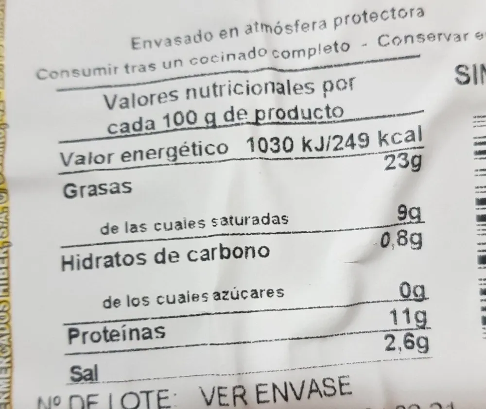 Costilla adobada de cerdo ibérico