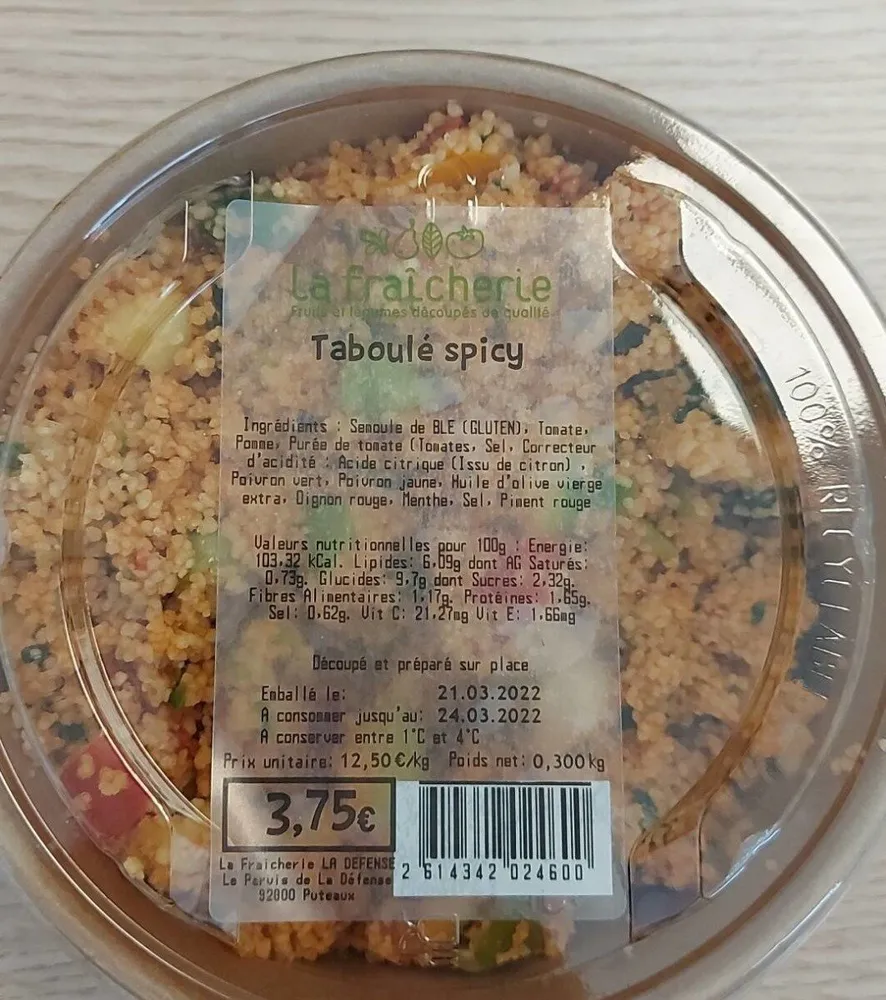 Taboulé spicy