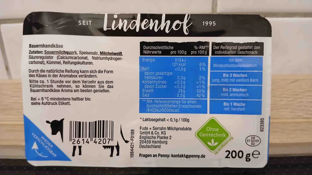 Bauernhandkäse mit Edelschimmel