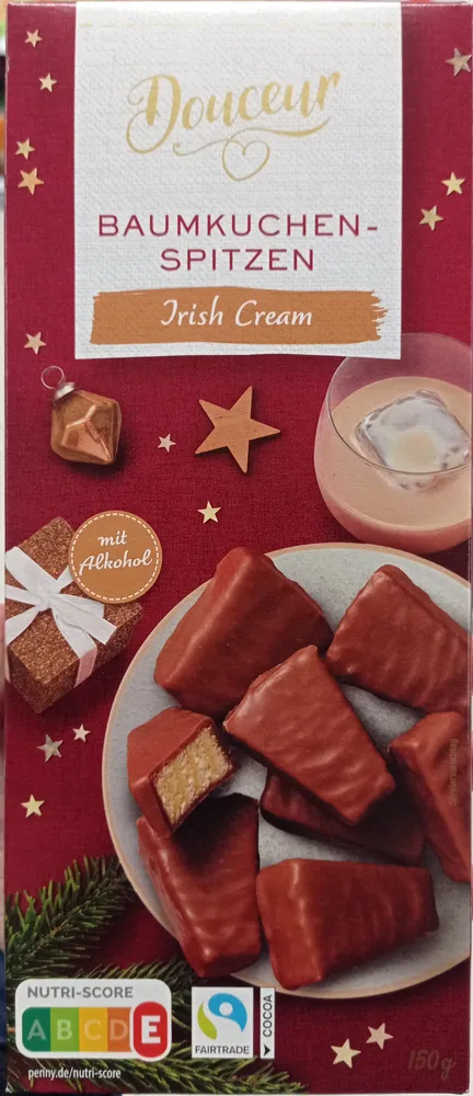 Baumkuchenspitzen Irish Cream
