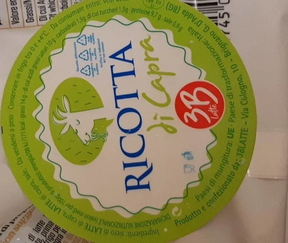 Ricotta di pura capra